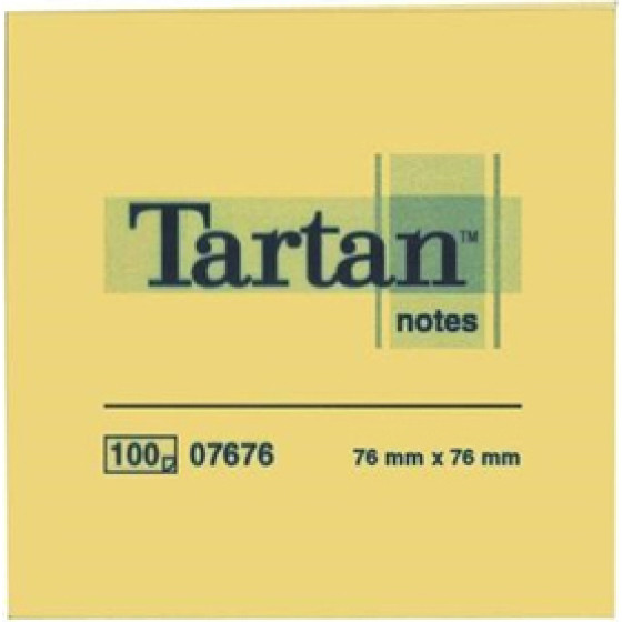 3M ����������� �������� Tartan 76 x 76 Mm (�������) (100 �����) - (TART654)