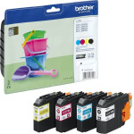 Brother ������ Inkjet LC-221 Black & Tri-Colour (LC-221VP) - (LC221VALBP)