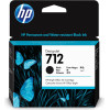 HP ������ Inkjet No.712 Black - (3ED71A)