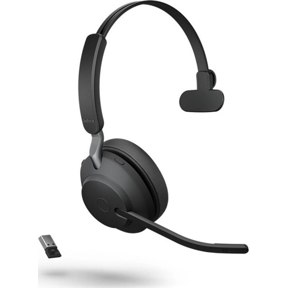 Jabra Evolve2 65 Voip Headset Link380a Ms Mono Black - (26599-899-999)