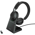 Jabra Evolve2 65 Voip Headset Link380a Ms Stereo Black - (26599-999-989)