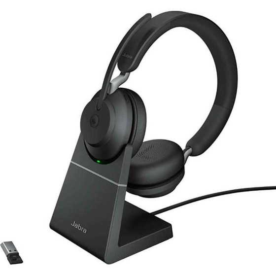 Jabra Evolve2 65 Voip Headset Link380a Ms Stereo Black - (26599-999-989)