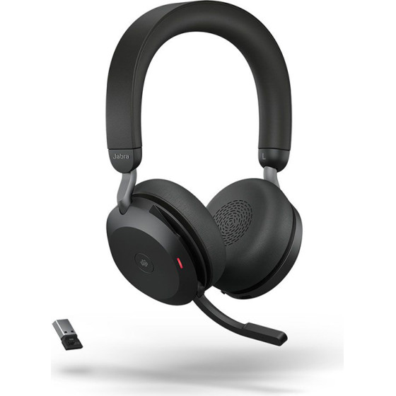 Jabra Headset Evolve2 75 Link380a Ms Stereo Black - (27599-999-999)