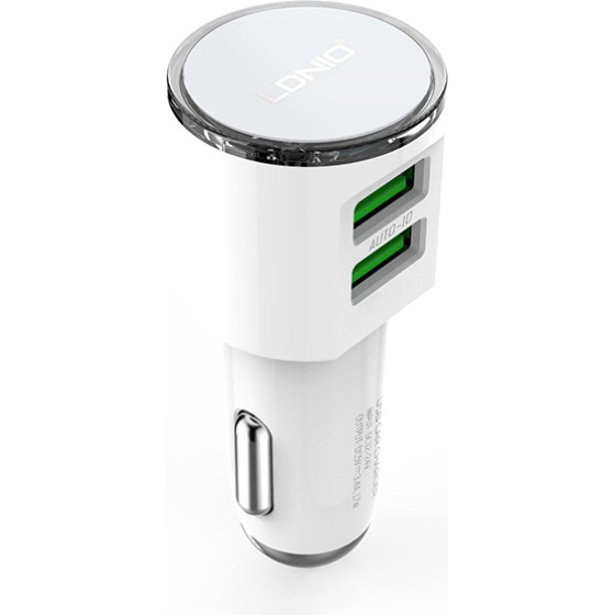 Ldnio ��������� ����������� ������ DL-C29 ��������� ������� 3.4A �� �����: 2xUsb ���� �� ������� Type-C - (DL-C29TYPE-C)