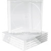 MediaRange Cd Jewelcase For 1 Disc 10.4mm Transparent Tray - (BOX24)