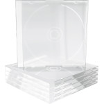 MediaRange Cd Jewelcase For 1 Disc 10.4mm Transparent Tray - (BOX24)