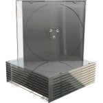 MediaRange Cd Slimcase For 1 Disc 5.2mm Black Tray - (BOX21)