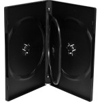 MediaRange Dvd Case For 3 Discs 14mm Black - (BOX15)