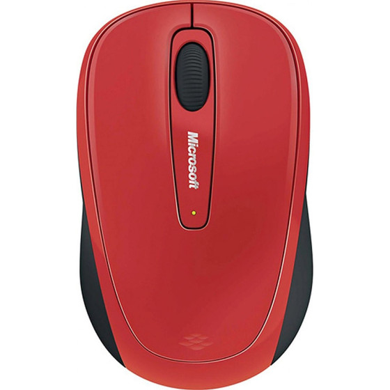Mouse Microsoft Mobile 3500 Red - (GMF-00195)