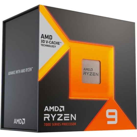 AMD Ryzen 9 7900X3D 4.4GHz 12 ������� ��� Socket AM5 - (100-100000909WOF)