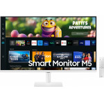Samsung Hdr Smart Monitor 27'' With Speakers & Remote - (LS27CM501EUXDU)