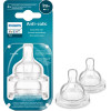 Philips ����� ��� �������� Baby Bottle Flow 2 Nipple 2��� - (SCY762/02)
