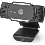 Nedis Webcam 2K@30fPs With Built-In Microphone Black - (WCAM110BK)