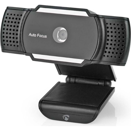 Nedis Webcam 2K@30fPs With Built-In Microphone Black - (WCAM110BK)