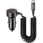 Usams ��������� ����������� US-CC167 �� �������, USB/USB-C, 60W, ������ - (CC167CC01)