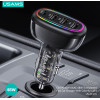 Usams ��������� ����������� US-CC170, 3x Usb & 1x USB-C, 48W, PD, ������ - (CC170CC01)