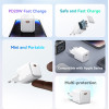 Usams ��������� ������ US-CC183, USB-C ���� ������, 20W PD, ��� - (CC183TC03)