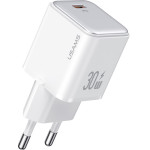 Usams ��������� ������ US-CC186, USB-C ���� ������, 30W PD, ������ - (CC186TC02)