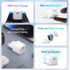 Usams ��������� ������ US-CC186, USB-C ���� ������, 30W PD, ������ - (CC186TC02)