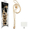 Volte-Tel Neck Strap - ������� ������ ��� ����� White LEATHER-Gold Metal VT419 120cm