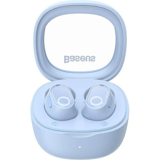 Baseus Bowie Wm02 Tws In-ear Bluetooth Handsfree ��������� Blue - (NGTW370203)