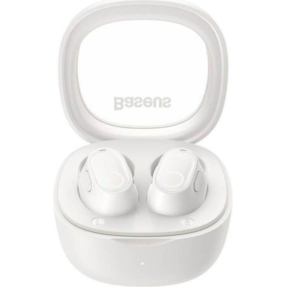 Baseus Bowie Wm02 Tws In-ear Bluetooth Handsfree ��������� White - (NGTW370202)