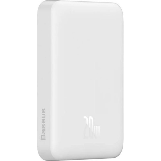 Baseus Magnetic Mini Overseas Edition MagSafe Power Bank 10000mAh 20W White - (PPCX070002)