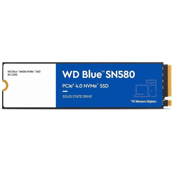 Western Digital Blue SN580 SSD 500GB M.2 NVMe PCI Express 4.0 - (WDS500G3B0E)