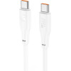 Lamtech Charge And Data Cable TYPE-C To TYPE-C 60W 2M White - (LAM113133)