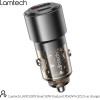 Lamtech Quick Dual Port Mini Car Charger 83W - (LAM113393)