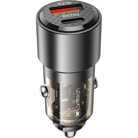 Lamtech Quick Dual Port Mini Car Charger 83W - (LAM113393)