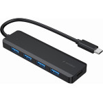 Gembird 4-Port Hub USB3.1 GEN1 TYPE-C - (UHB-CM-U3P4P-01)