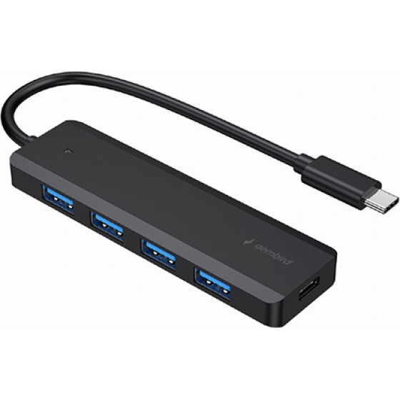 Gembird 4-Port Hub USB3.1 GEN1 TYPE-C - (UHB-CM-U3P4P-01)