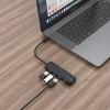 Gembird 4-Port Hub USB3.1 GEN1 TYPE-C - (UHB-CM-U3P4P-01)