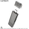 Lamtech USB/TYPE-C 3.0 High Speed Card Reader Metal Grey - (LAM113362)