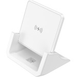 Lamtech Wireless Fast Charger 15W With Stand White - (LAM113355)