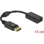 DeLock ���������� Displayport �� Hdmi 1080p/60Hz, Passive, ������ - (61011)