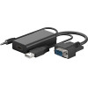Goobay ���������� Vga �� Hdmi 3.5mm Jack, 1080p/60Hz, ������ - (61259)