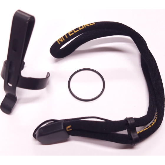 NiteCore Orings And Clip Set For P10i, P10ix, P20i, P20ix