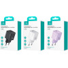 Usams ��������� ������ US-CC186, USB-C ���� ������, 30W PD, ��� - (CC186TC03)