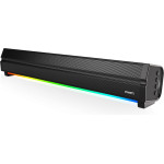 Streetz Bluetooth Soundbar 6W (2x3W), RGB, Micro Sd Slot ����� - (SB100-BLK)