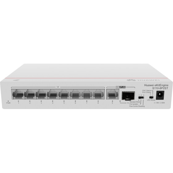 Huawei Ekitengine Switch S110-8P2ST Unmanaged - (98012269)