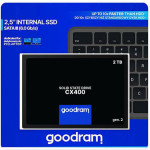GoodRAM Ssd CX400 2TB Sata Iii 2,5' - (SSDPR-CX400-02T)