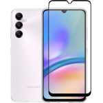 Vivid Set Gelly Case + Full Face Tempered Glass Samsung Galaxy A05s Black - (VIGELLY341GLASSBK)
