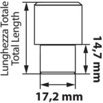 Lampa ��������� ��������� 12x1,25 15/35mm (21) ���� J020 - (MG21153SU)