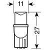 Lampa �10 ����� ��������� ����� ��� W2.1x9.5d - (58146)