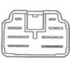 Mcar ��������� ��������� Mitsubishi Lancer 08-10 ��������� 18PIn - (AN-860)