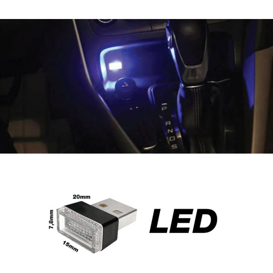 Simoni Racing ���������� �� Usb ���� ��� Athmosphere Led ��� ���� Usb 12V 20x15x7,8mm 1���.
