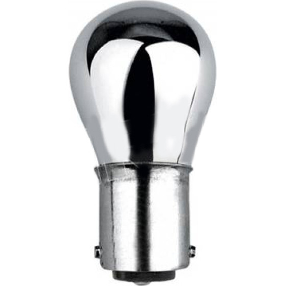 Simoni Racing P21/5W 12V BAY15d Chrome �� ������� ������� 2���. - (ST/C)