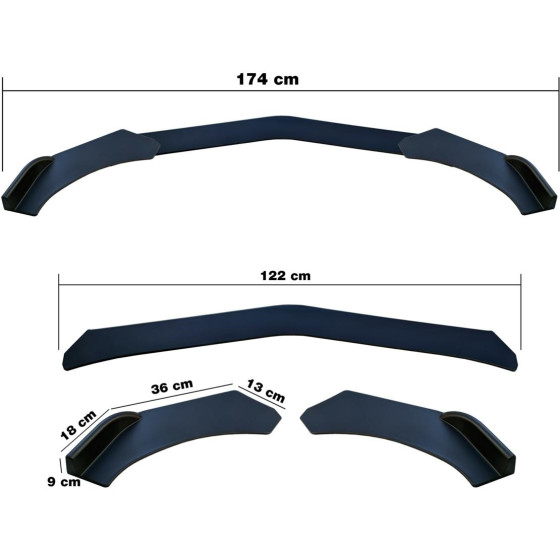 Simoni Racing ������������ Spoiler ������������ Lip Splitter ����� Look 3���.
